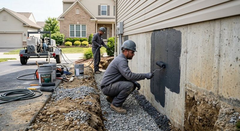 Concrete Foundation Sealing in Grand Rapids, MI