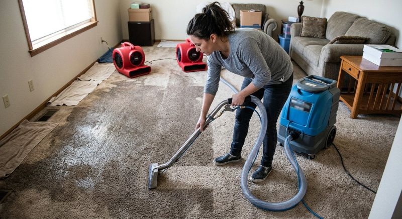 Wet Carpet Drying in Scottsdale, AZ