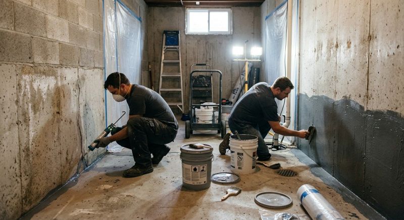 Basement Concrete Sealing in Grand Rapids, MI