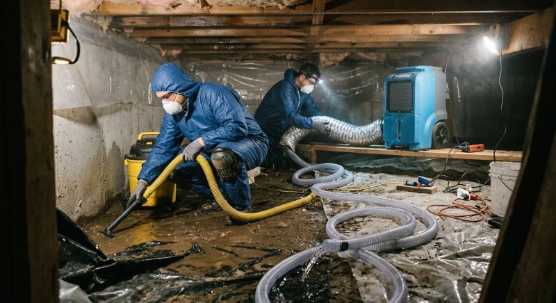 Basement Water Cleanup in Mesa, AZ