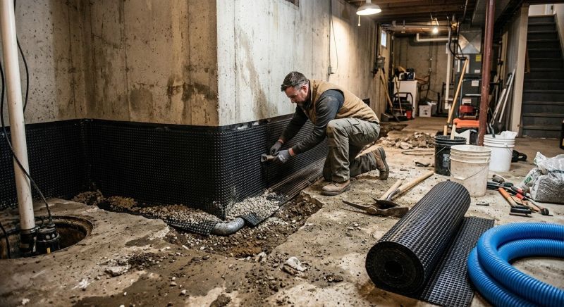 Basement Waterproofing in Fort Wayne, IN