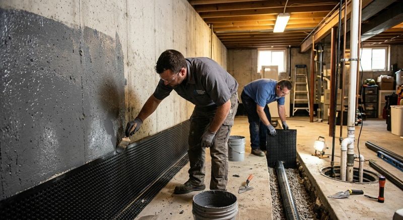 Basement Waterproofing in Greenville, SC