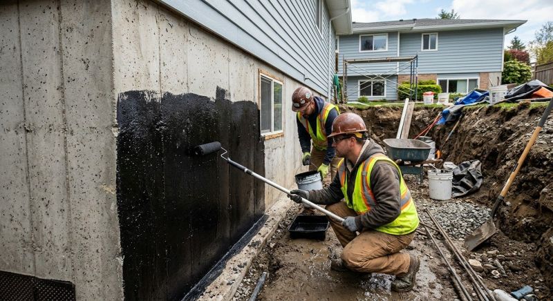 Concrete Foundation Sealing in Fredericksburg, VA