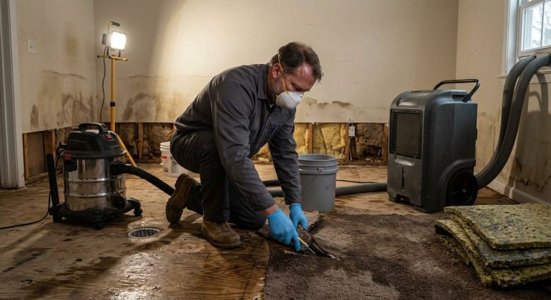 Crawl Space Water Remediation in Mesa, AZ