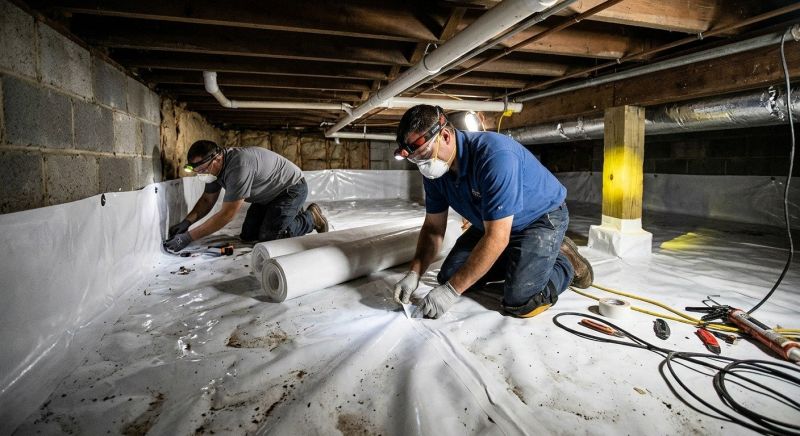 Crawlspace Sealing in Fredericksburg, VA