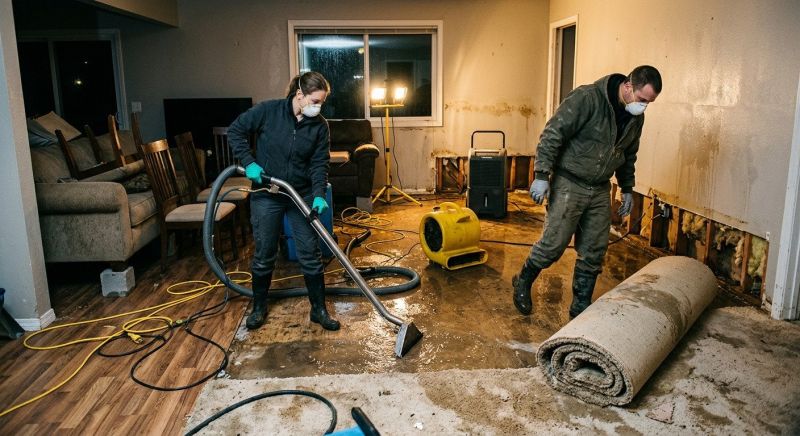 Crawlspace Water Cleanup in Chandler, AZ