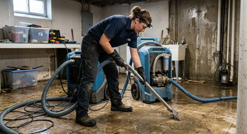 Crawlspace Water Cleanup in Phoenix, AZ