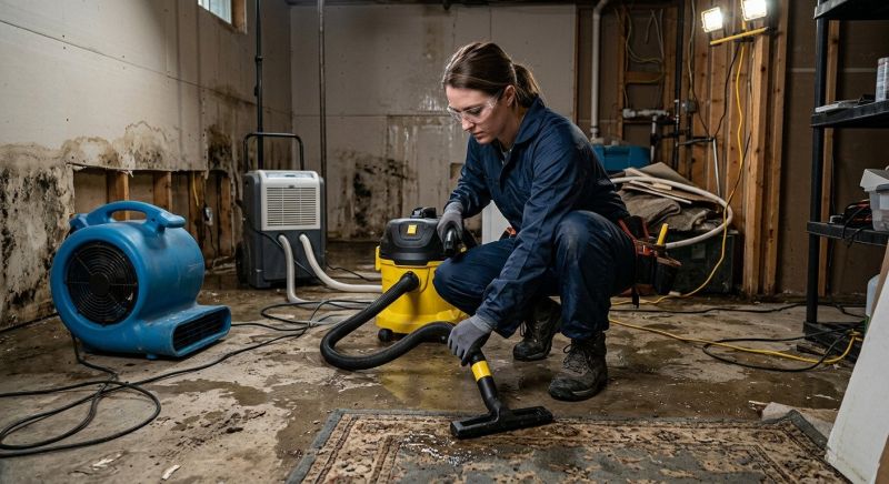 Flood Cleanup Service in Gilbert, AZ