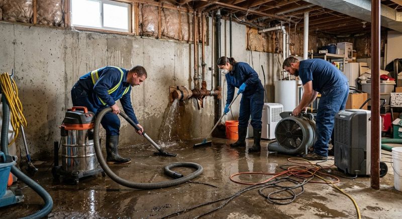 Flood Damage Cleanup in Chandler, AZ