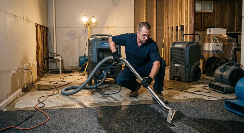 Flood Damage Restoration in Gilbert, AZ