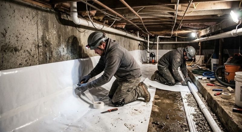 Residential Waterproofing in Greenville, SC