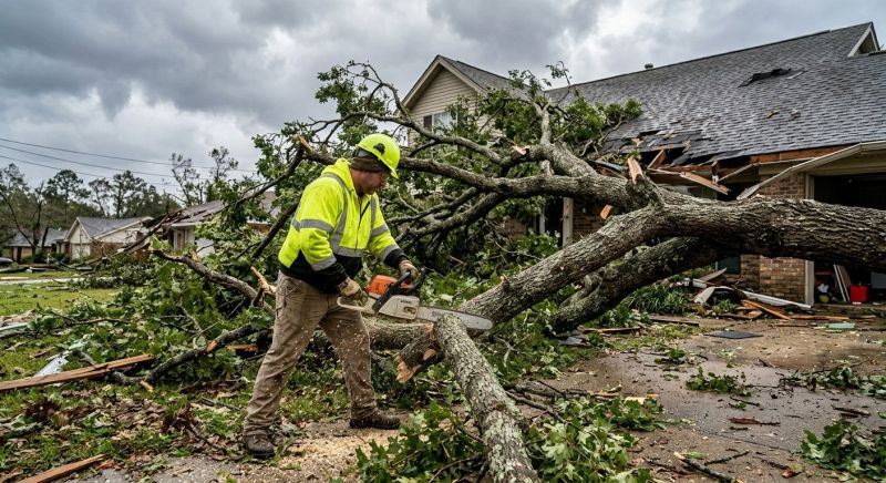 Storm Damage Cleanup in Gilbert, AZ