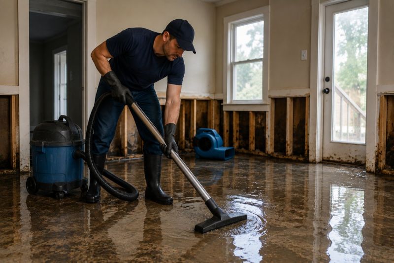 Water Damage Cleanup in Mesa, AZ