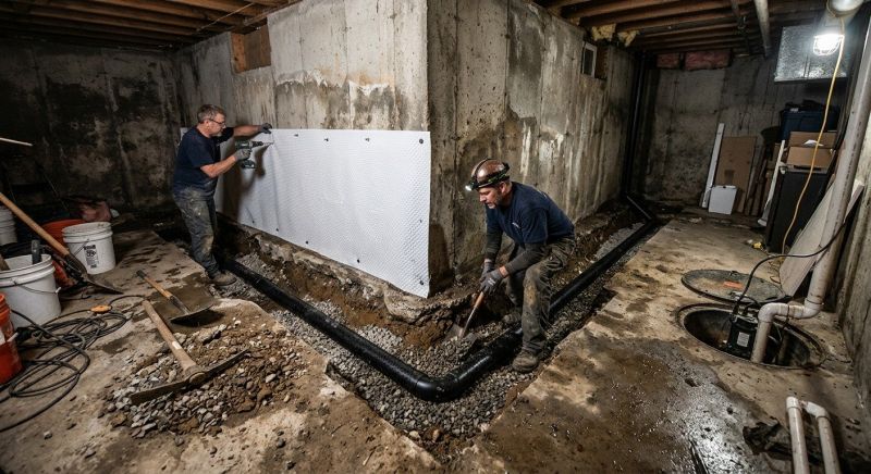 Wet Basement Repair in Fort Wayne, IN
