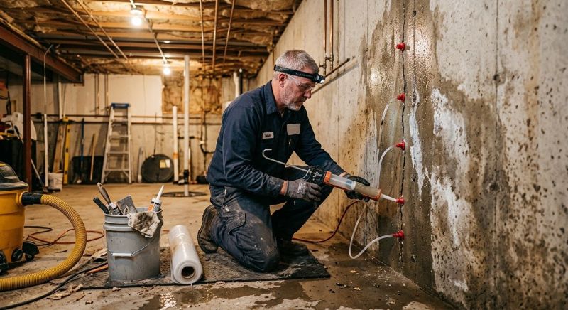 Wet Basement Solutions in Fort Wayne, IN