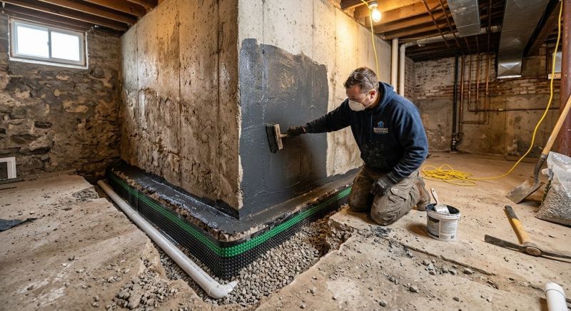 Wet Basement Solutions in Fredericksburg, VA